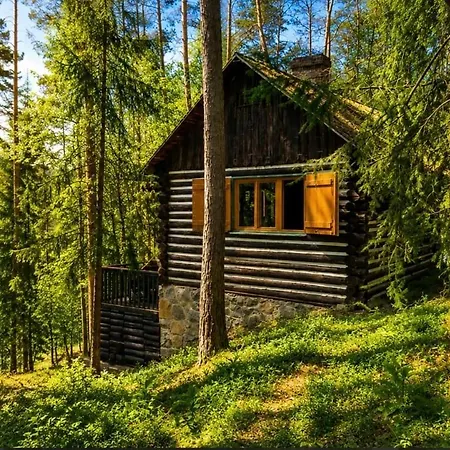 A Stylish Log In The Heart Of The Brdy Forests * Mala Hrastice
